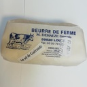 Beurre au sel de Guérande - paquet 250g (Ferme des Tilleuls)