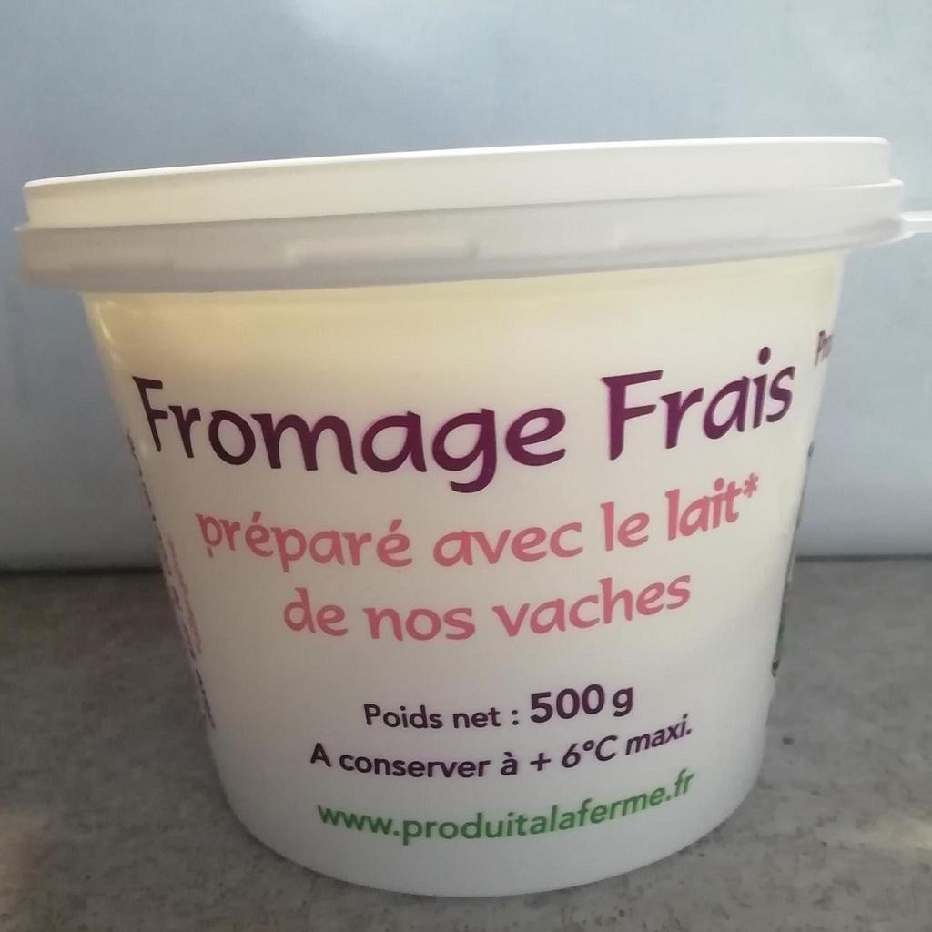 Fromage blanc frais - 500g (Ferme des Tilleuls)