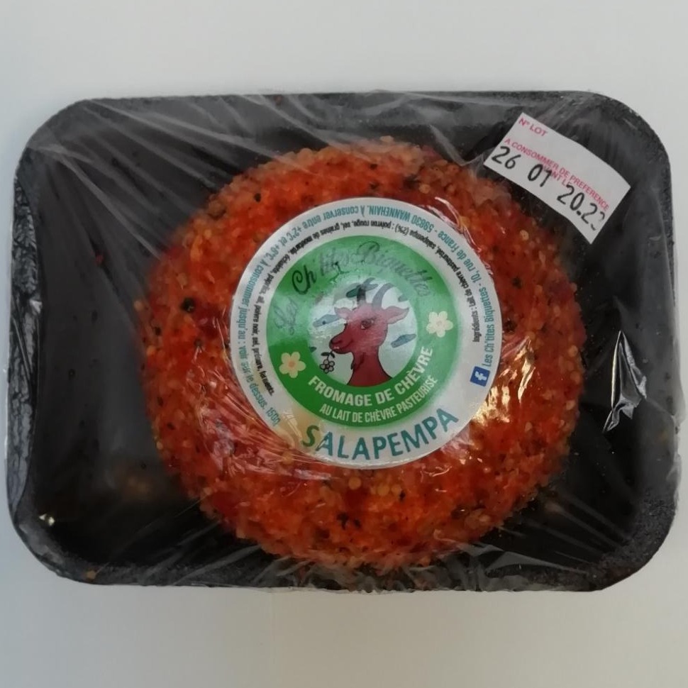 Fromage de chèvre Salapempa - 150g (Les Ch'tites Biquettes)